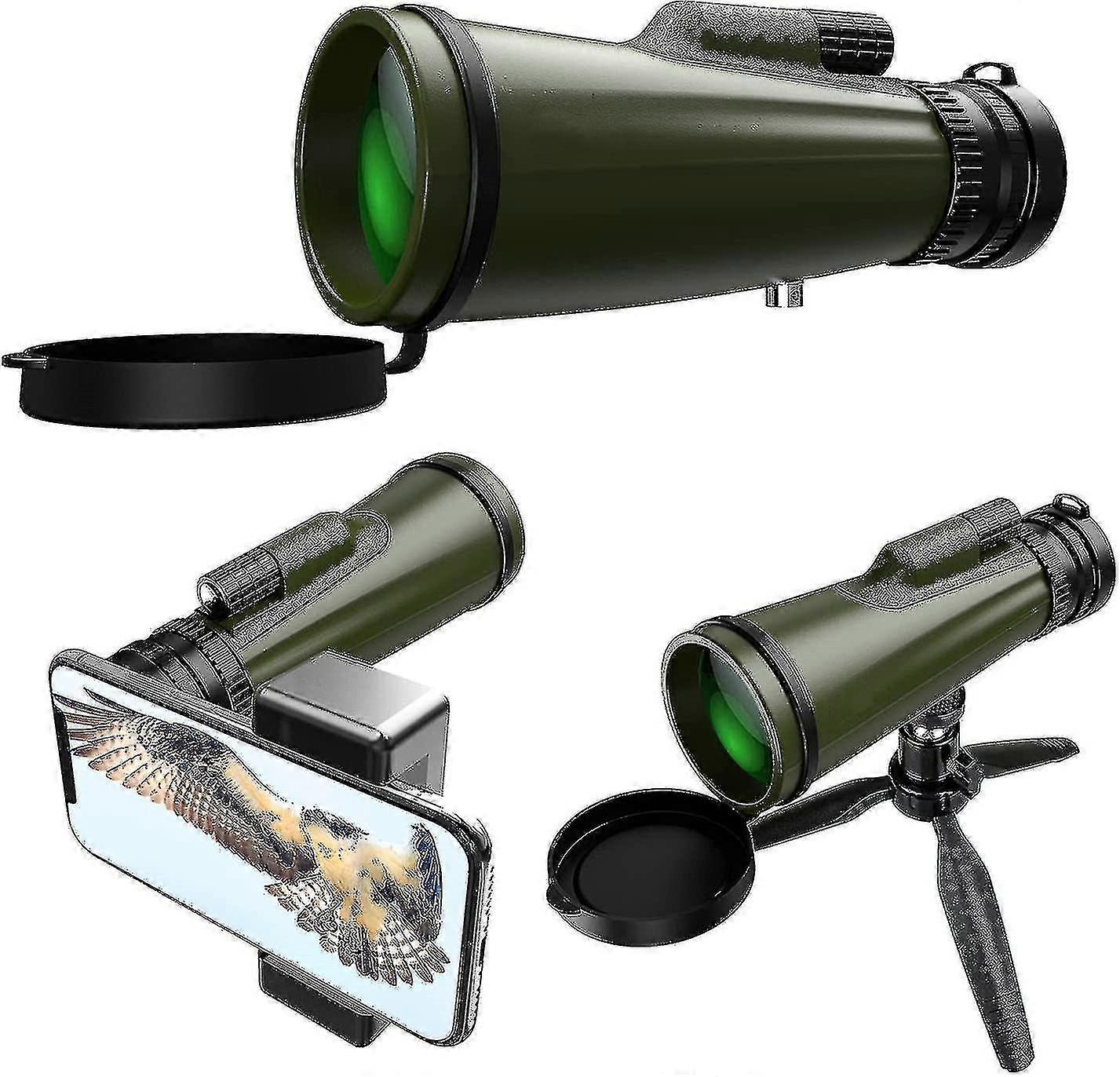 10-30x50 Hd Monocular, Bak4 Prisma com Ph H Tr