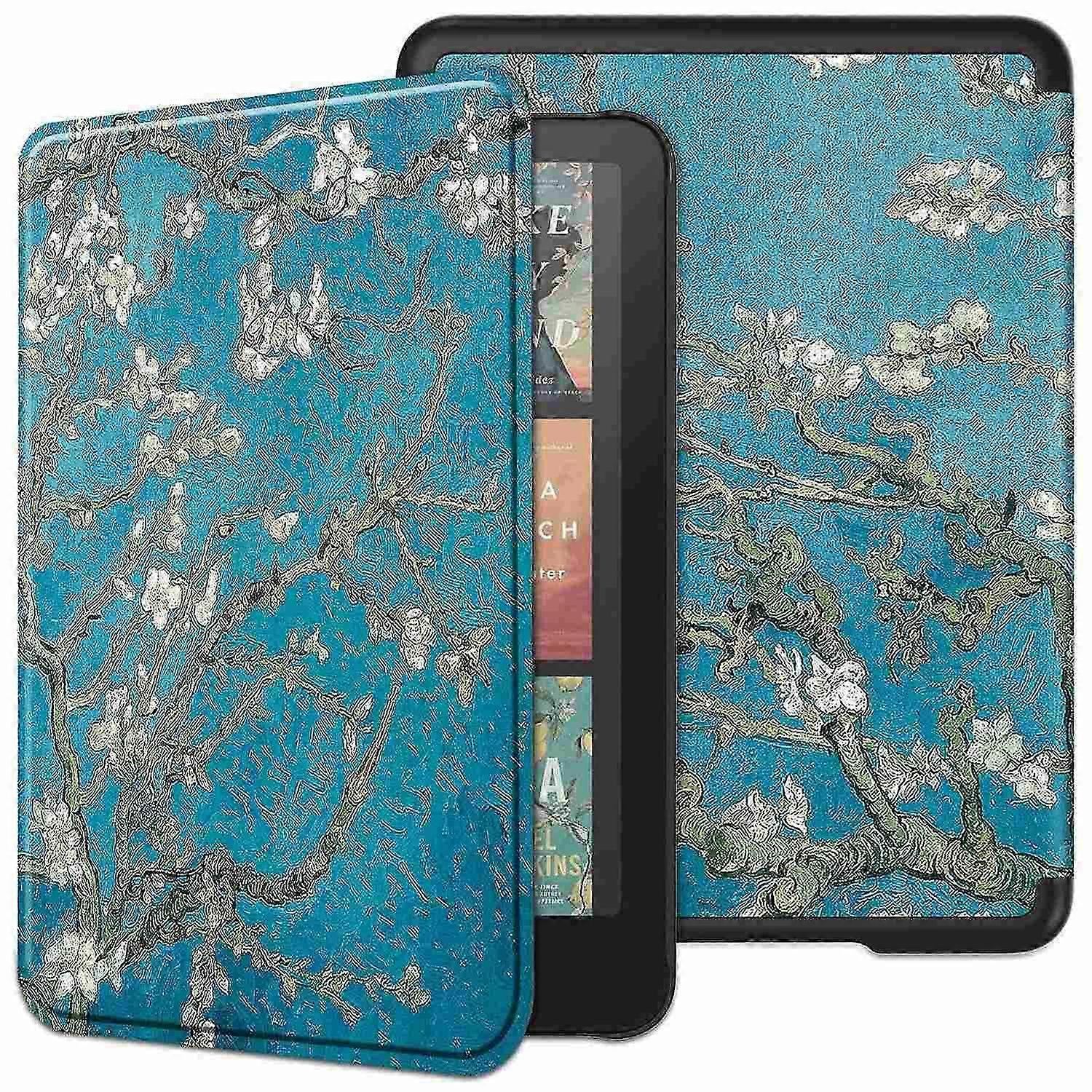 For Amazon Kindle Paperwhite (2024) Case Pattern Print PC+ PU E-Reader Cover -
