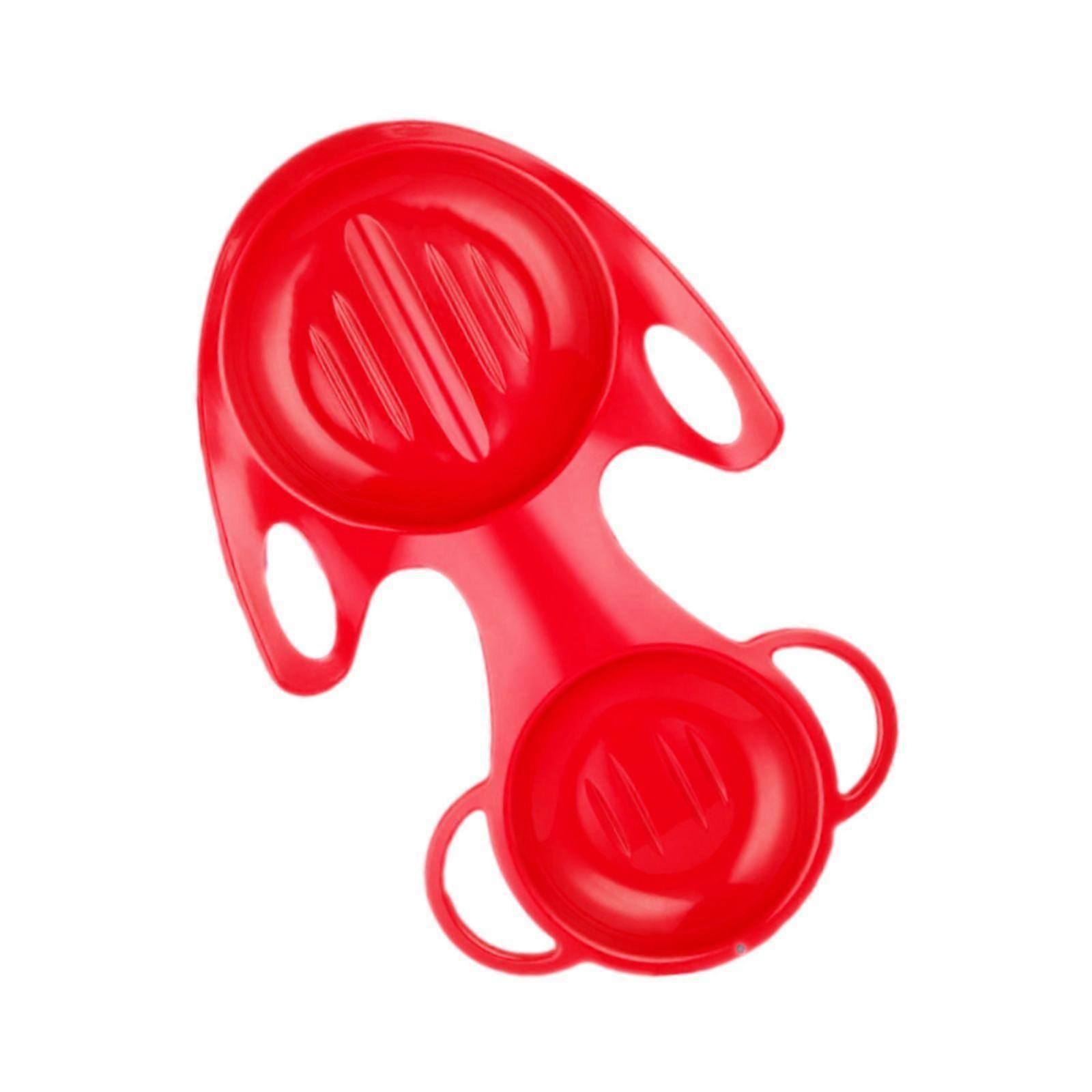 Çocuk Erkek ve Kızlar için Kar Kızağı Taşınabilir Açık Kar Kızağı Kum Sürgülü Kırmızı