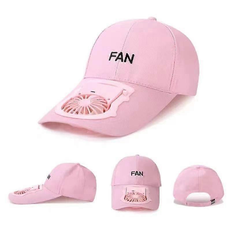 Summer Fan Cooling Baseball Caps USB Charging Breathable Shade Sunscreen Cap