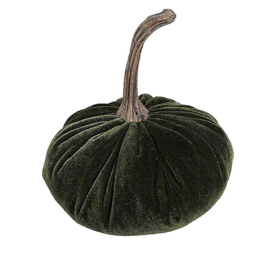 Autumn Decoration of Pumpkin Country Simulation Pumpkin with Real Stem Soft Filling Cloth Pumpkin H