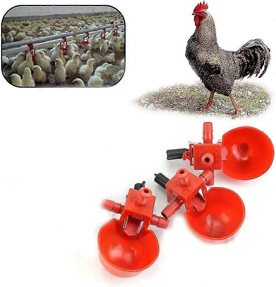 Automatic Poultry Waterer,poultry Cups, en Coop Waterer Drinking Water Cups For Birds Hen Poultry