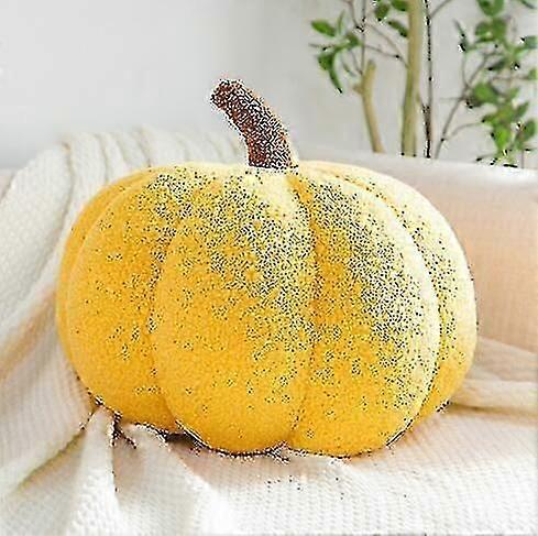 gresskar dekor plysj gresskar pute, halloween gresskar fylt leketøy gresskar 3d formet pute for hjemmedekor