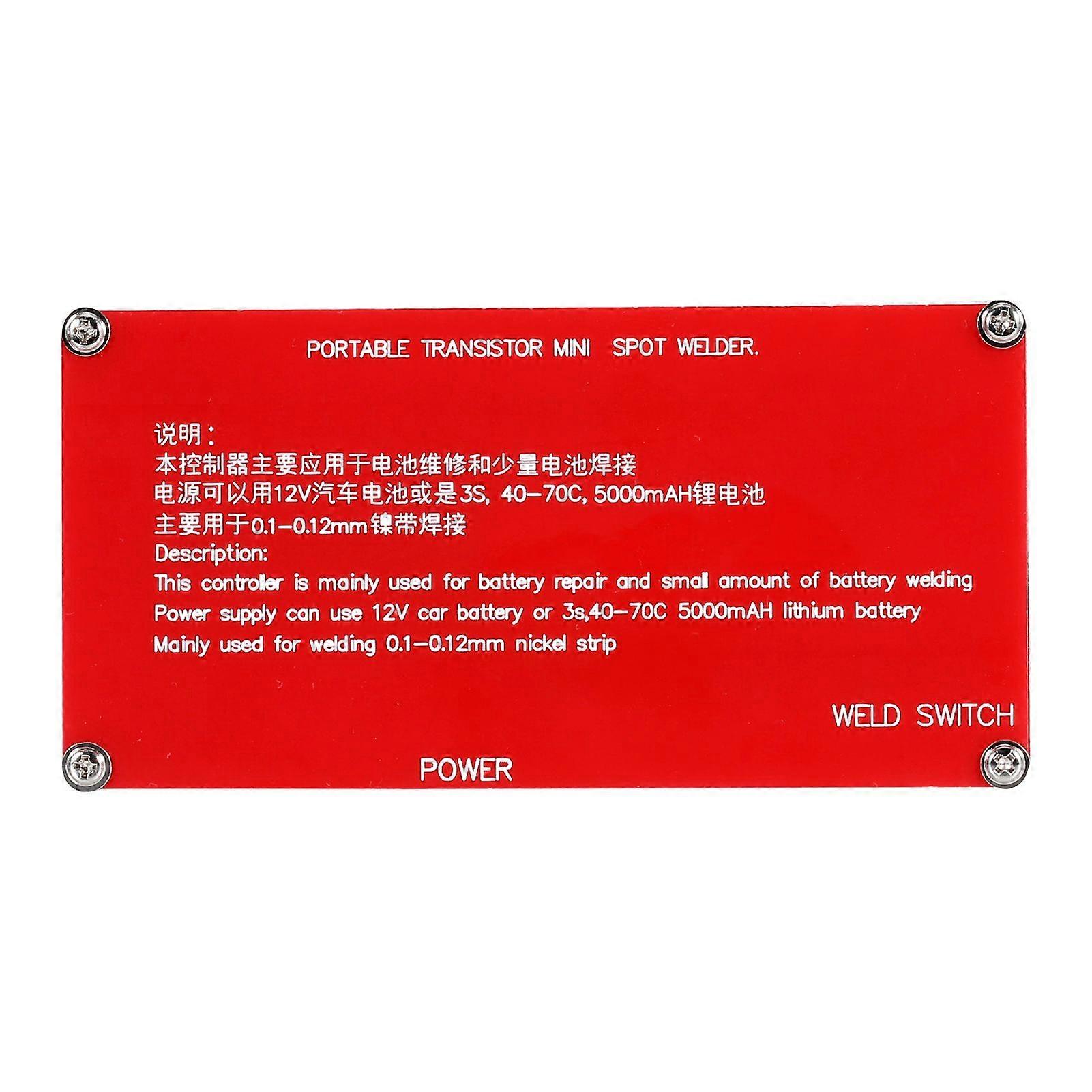 Portable DIY Mini Spot Welder Machine lithium battery Battery Various Welding Power Supply MK2598