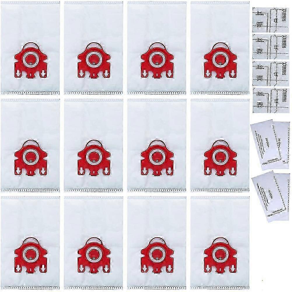 16pcs For Miele Fjm Airclean 3d Efficiency Dust Bags Replace Part