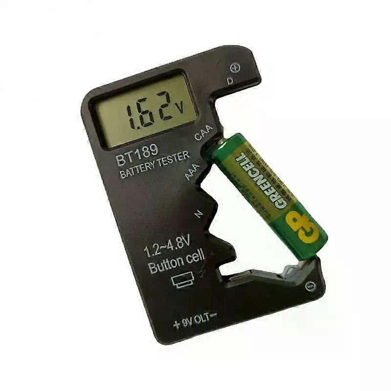  BT189 Universal Battery Tester for C,AA,AAA,D,N,9V 6F22 Batteries 1.5V 3V Button Cell Batter Power Bank Detectors Capacitance