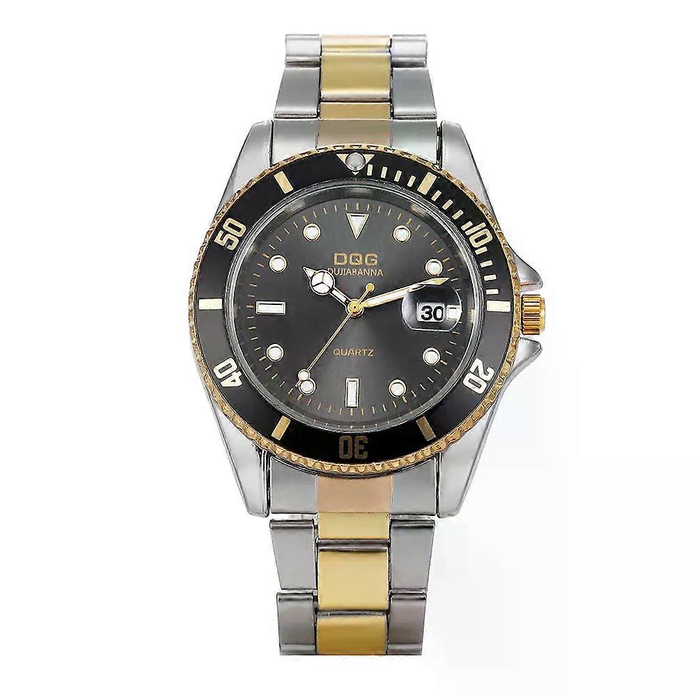 Ανδρικά ρολόγια Luxury Brand Casual Quartz Watch Άνδρες από ανοξείδωτο ατσάλι Ημερολόγιο ημερομηνίας Ρολόγια Relogio Masculino Ανδρικό Πράσινο Ρολόι