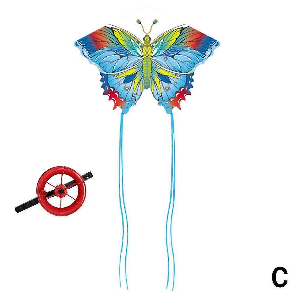 风筝放飞蝴蝶风筝尼龙面料户外游戏玩具潍坊风筝