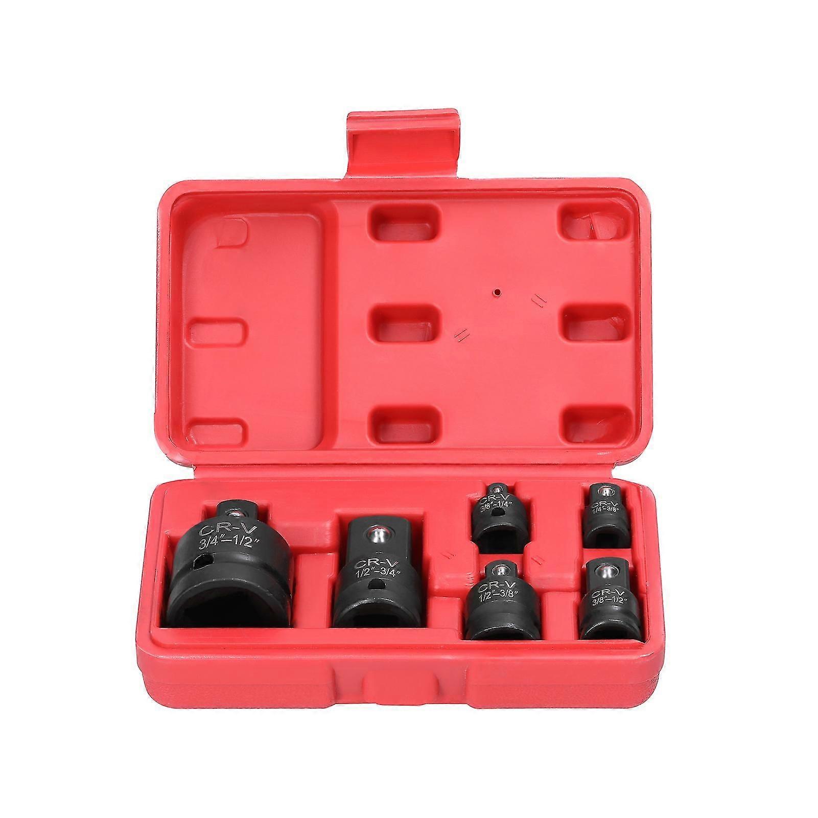 6pcs Impact Adapter Reducer Set Socket Convertor Adapter