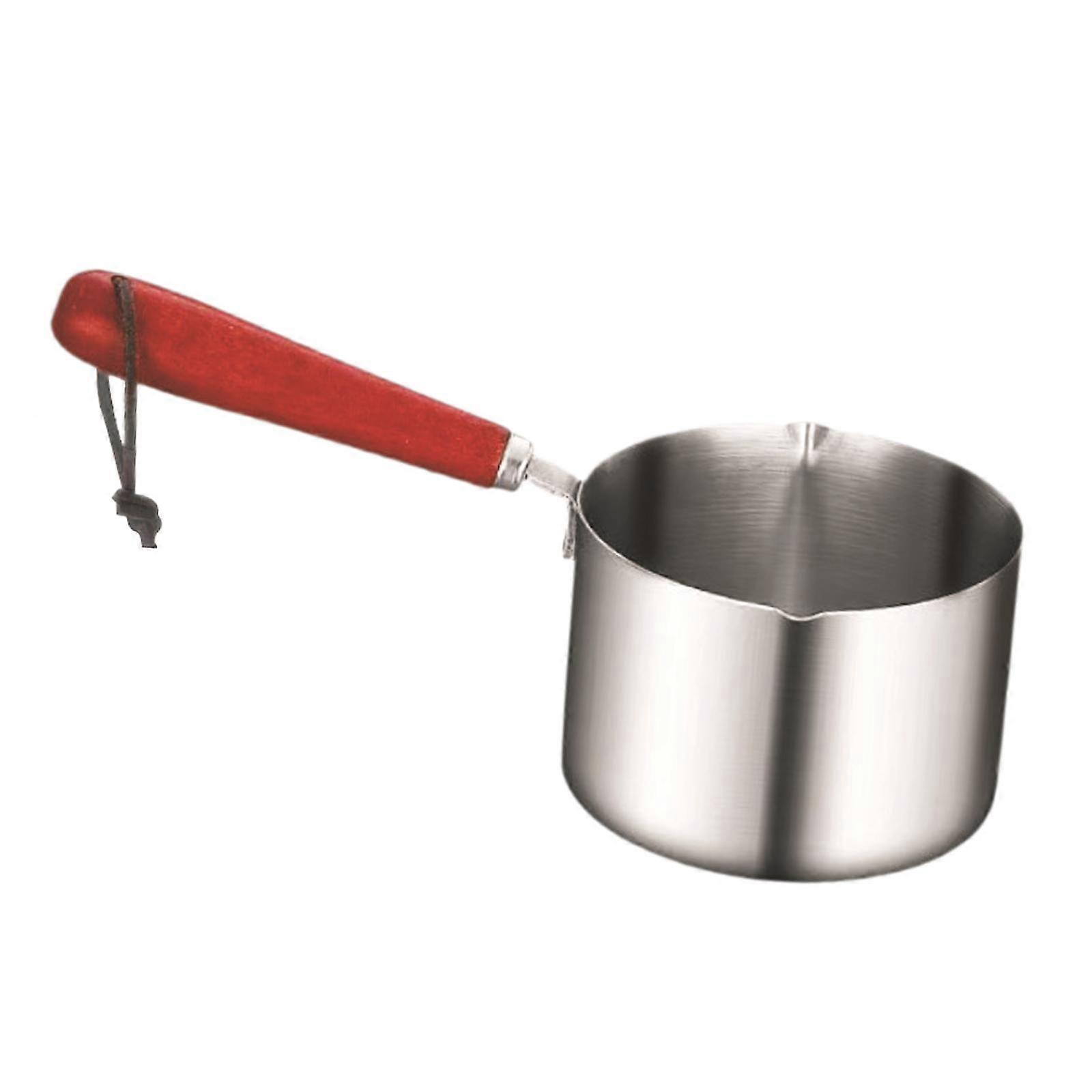 Oil Splashing Pot Milk Pot Versatile with Hanging Hole Easy to Store Soup Pot