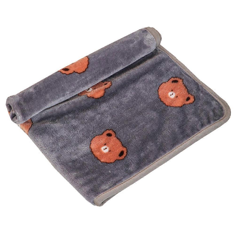 Portable Design Pet Blanket, Warm Fuzzy Soft for All Seasons, Colorful Flannel Fabric with Reinforced Stitches, Easy to Wash, Special Dyeing