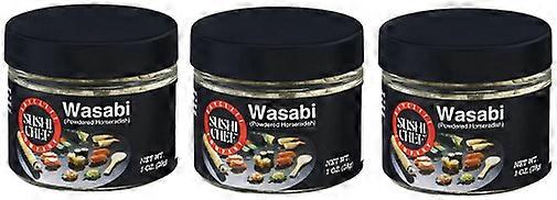Sushi Chef Wasabi Meerrettichpulver 3er Pack