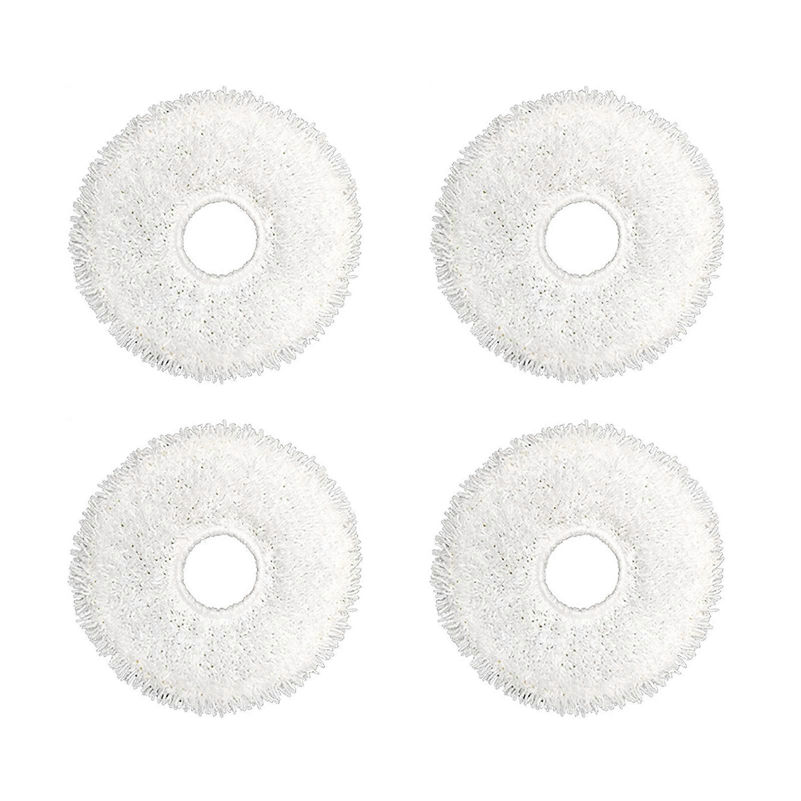 4 Pack Cloth Replacement Cloth Absorbent Mop Wipes Rag Durable Mop Cleaning Heads Pad Sweeping Robot Accessories for X1