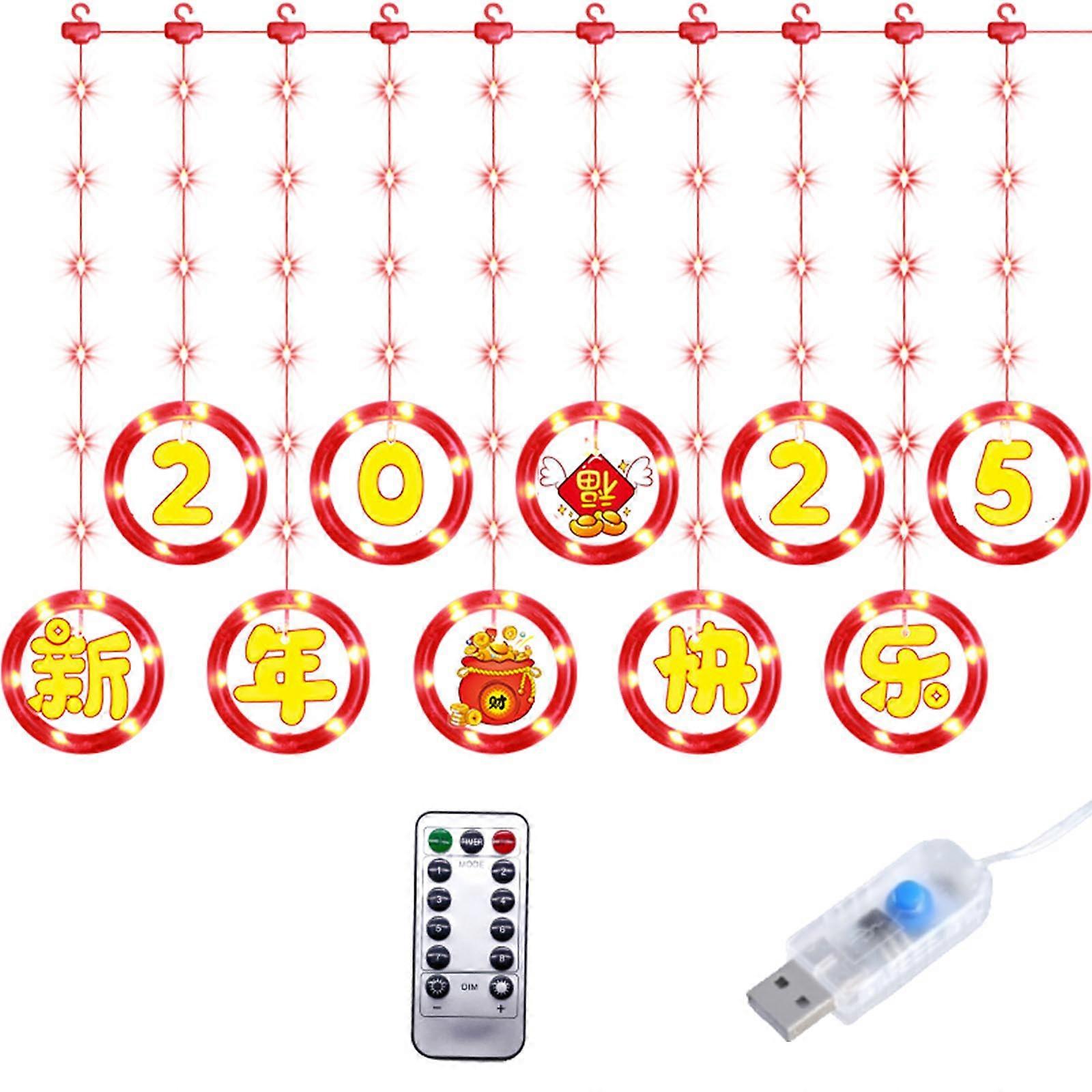 Energy Efficient LED Lights for New Year Party Window Display Decoration Decorative Lamp Seasonal Hanging Ornament