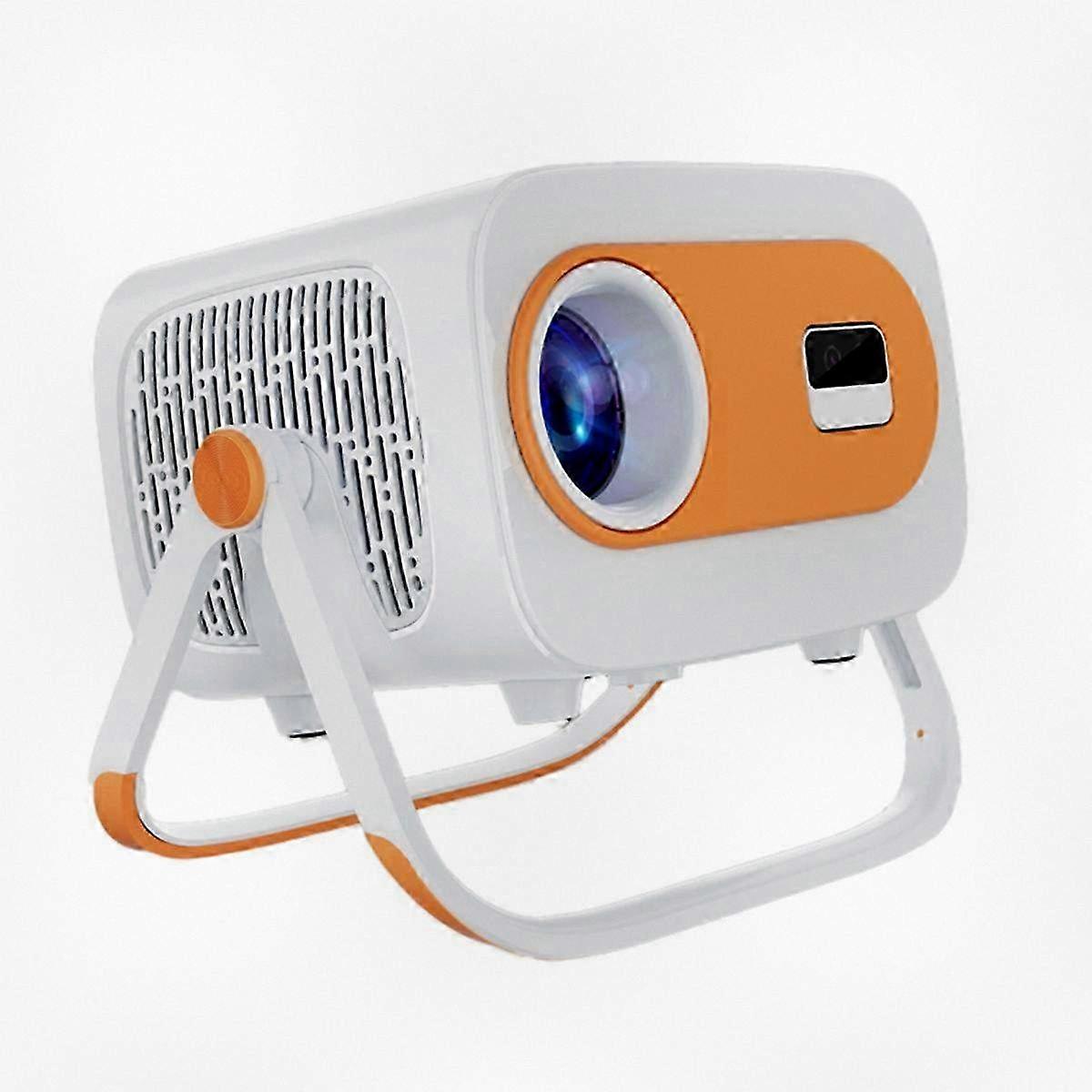 Full HD Smart Projector with Android 13, Dual Wi-Fi, Auto Focus, and Keystone Correction for Home Entertainment, US Power Compatible