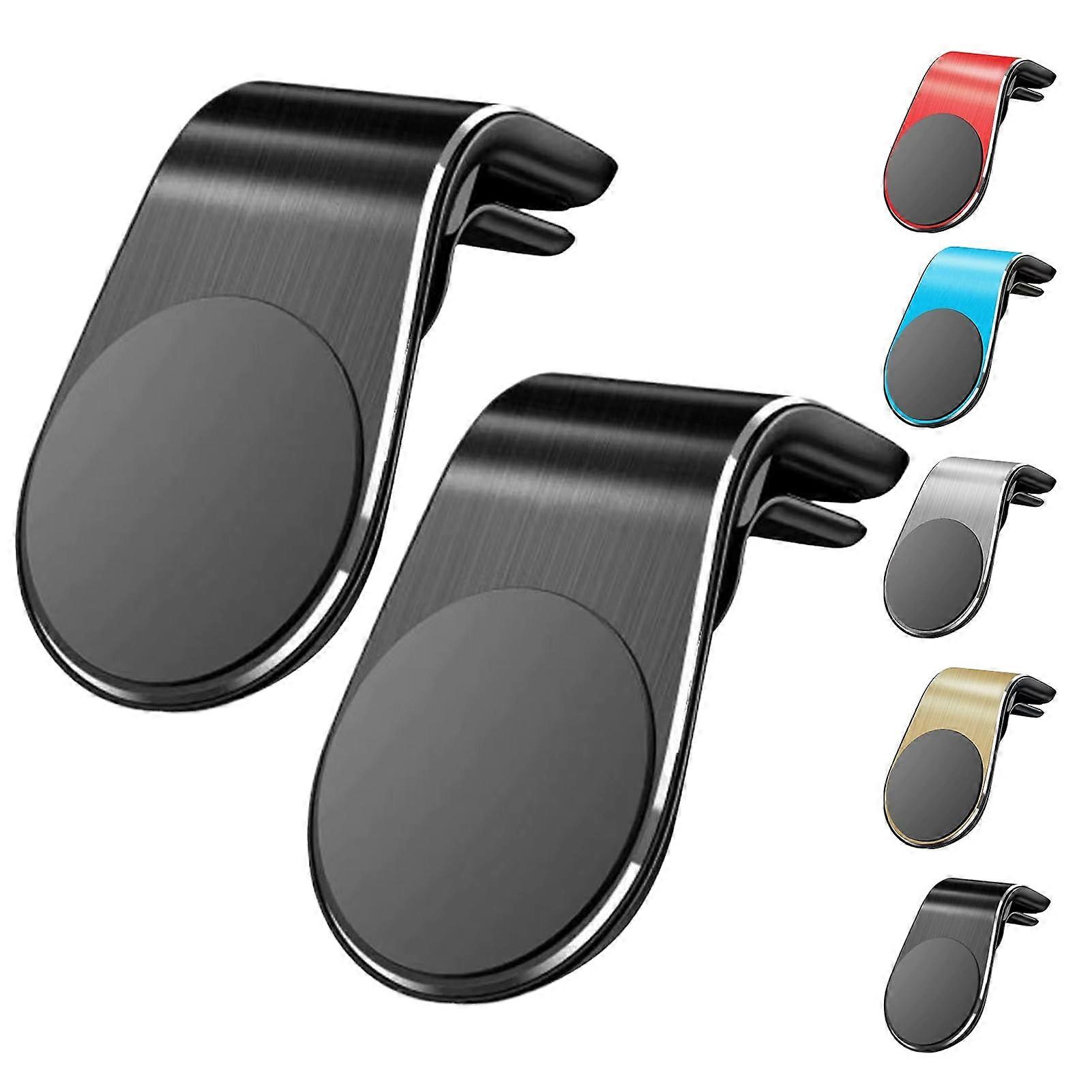 Mobile Phone Navigation Magnetic Bracket, L Type 360° Rotatable Car Phone Mount Magnet Universal