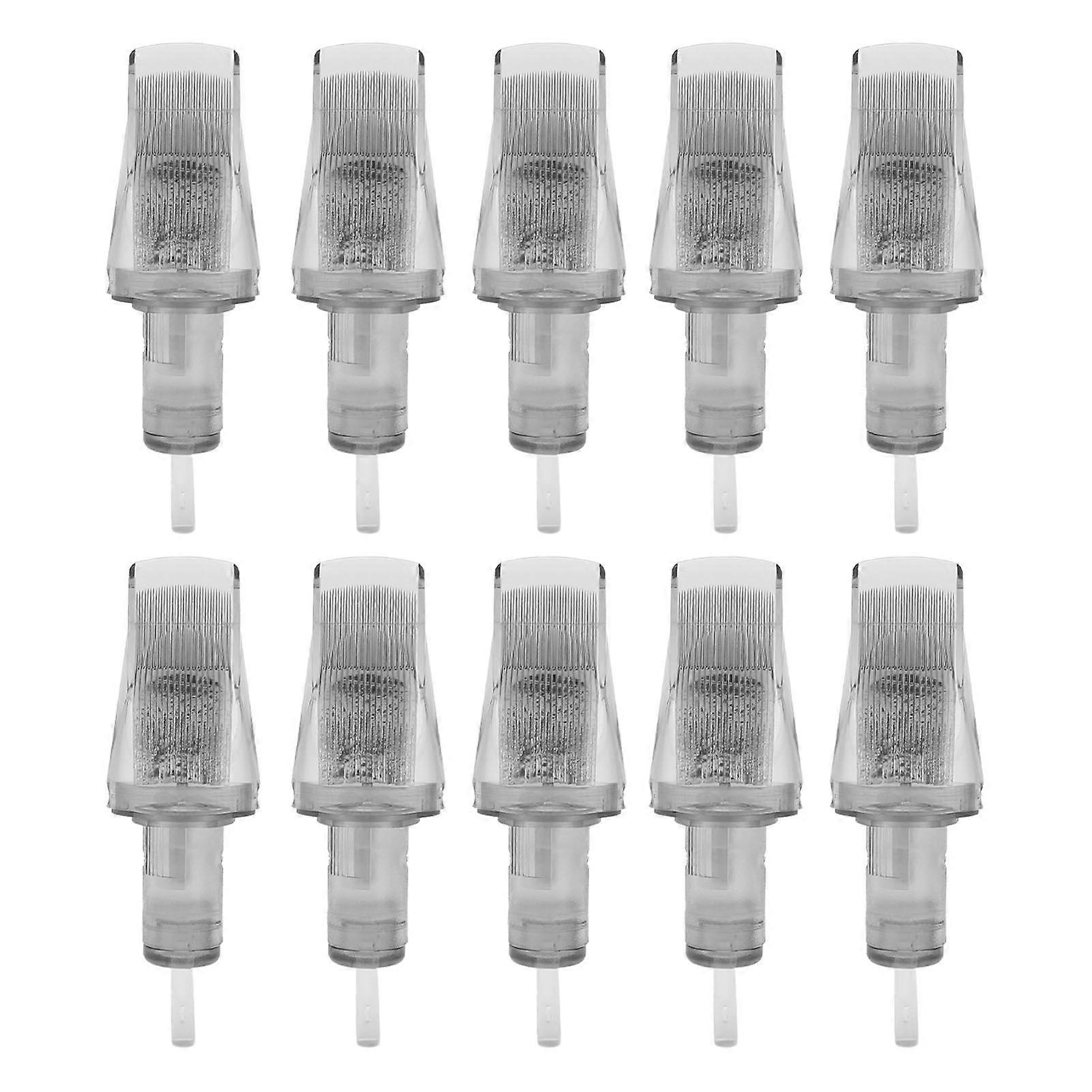 10pcs βελόνες κασετών σκίασης, επαγγελματική επίπεδη λεπίδα για τατουάζ