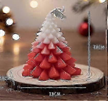 Christmas Birthday Candle for Cake, Red Green Santa Claus Sequins Number Cake Candles,Christmas Cake Topper Decorations