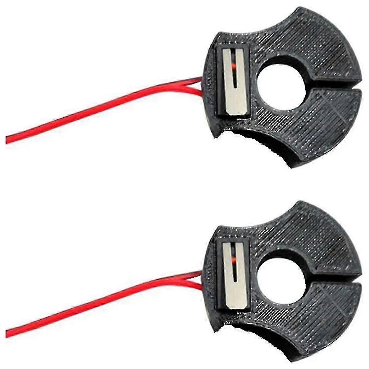 2 X CNC Engraving Machine Accessory 10Mm Two-Line Limit Switch for CNC 3018 Pro Engraving Machine O