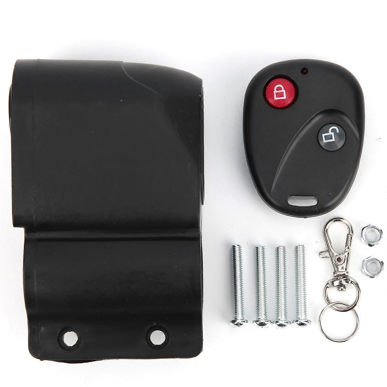 Professional Antitheft Bike Lock Bicycle Remote Control Security Alarm Cycling Equipment