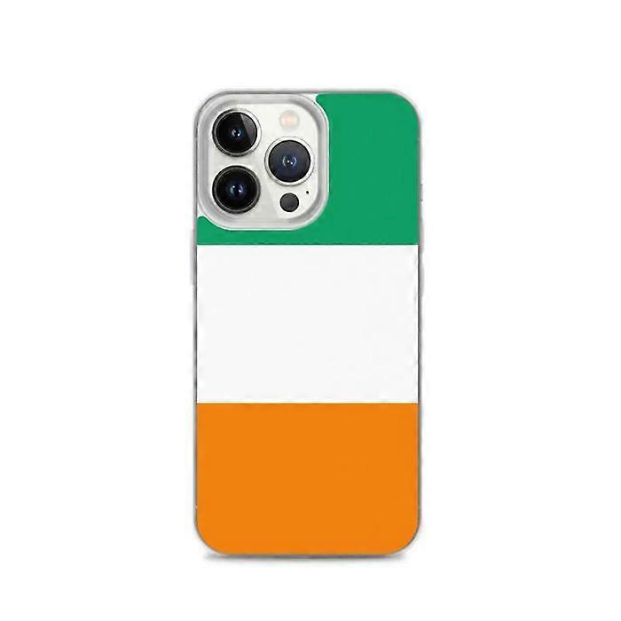 Phone Case – Ivory Coast Flag – Compatible with iPhone 13 Pro – Soft Case – Durable and Shockproof – Pixelforma