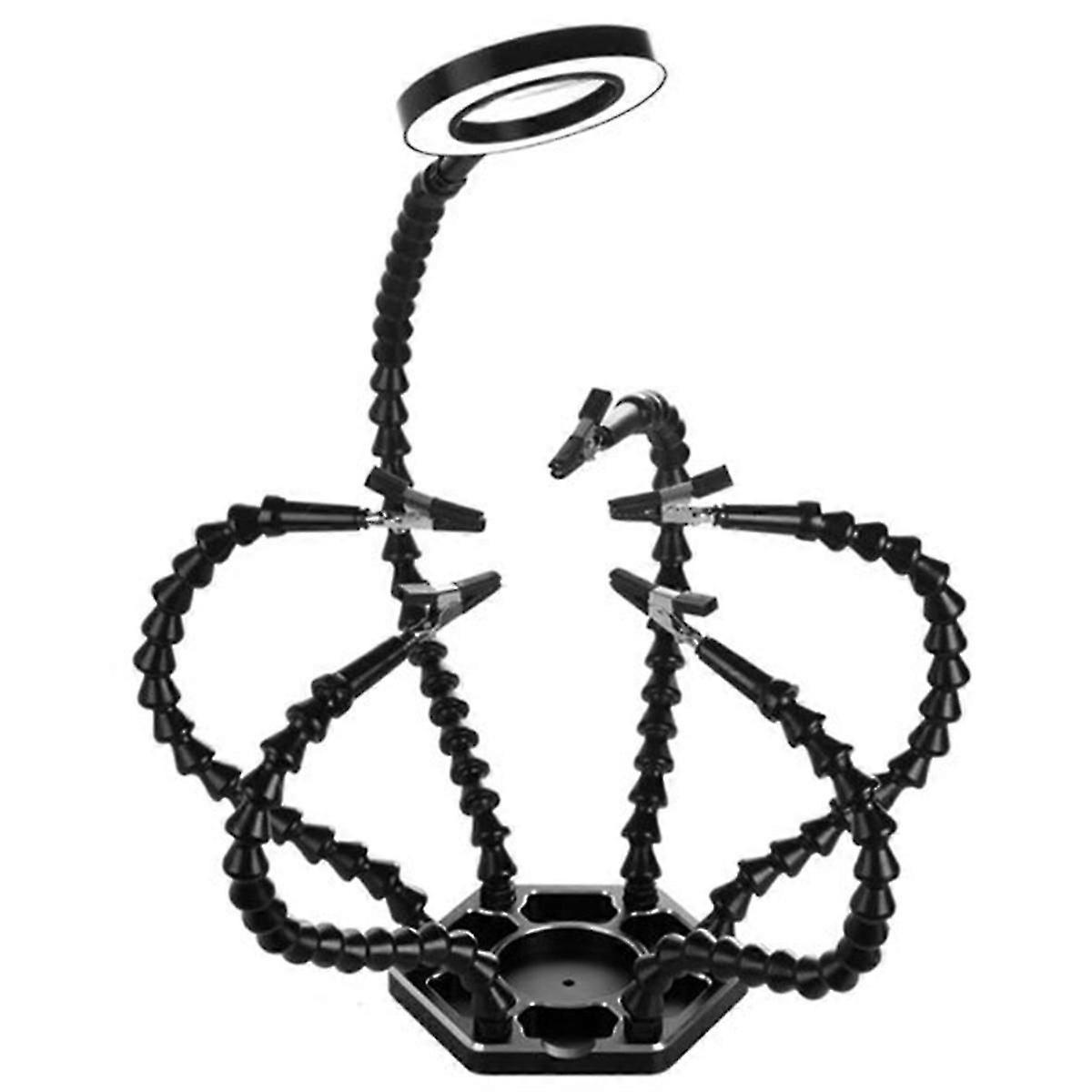 Third Hand Soldering PCB Holder Tool Helping Hands Crafts Hobby A