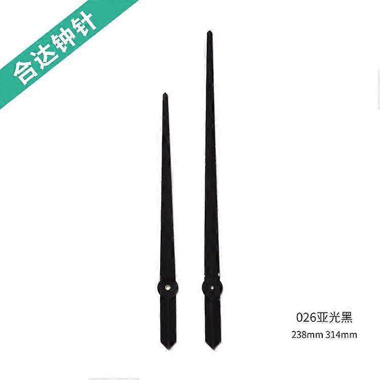 1 Set of DIY Clock Repair Kit Short Clock Hands Wear-Resistant Quartz Pointers Replacement Pointer Hands Set DIY Repairing Parts Kit