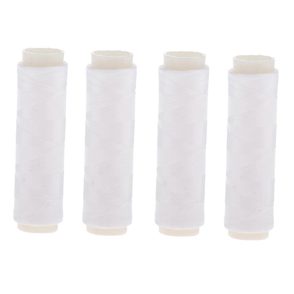 4Pcs Hochfester elastischer Faden 200m Spule Tote Köder Meer Angeln Zubehör