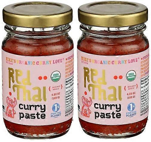 Mike's Organic Curry Love Red Thai Curry Paste 2 Pack
