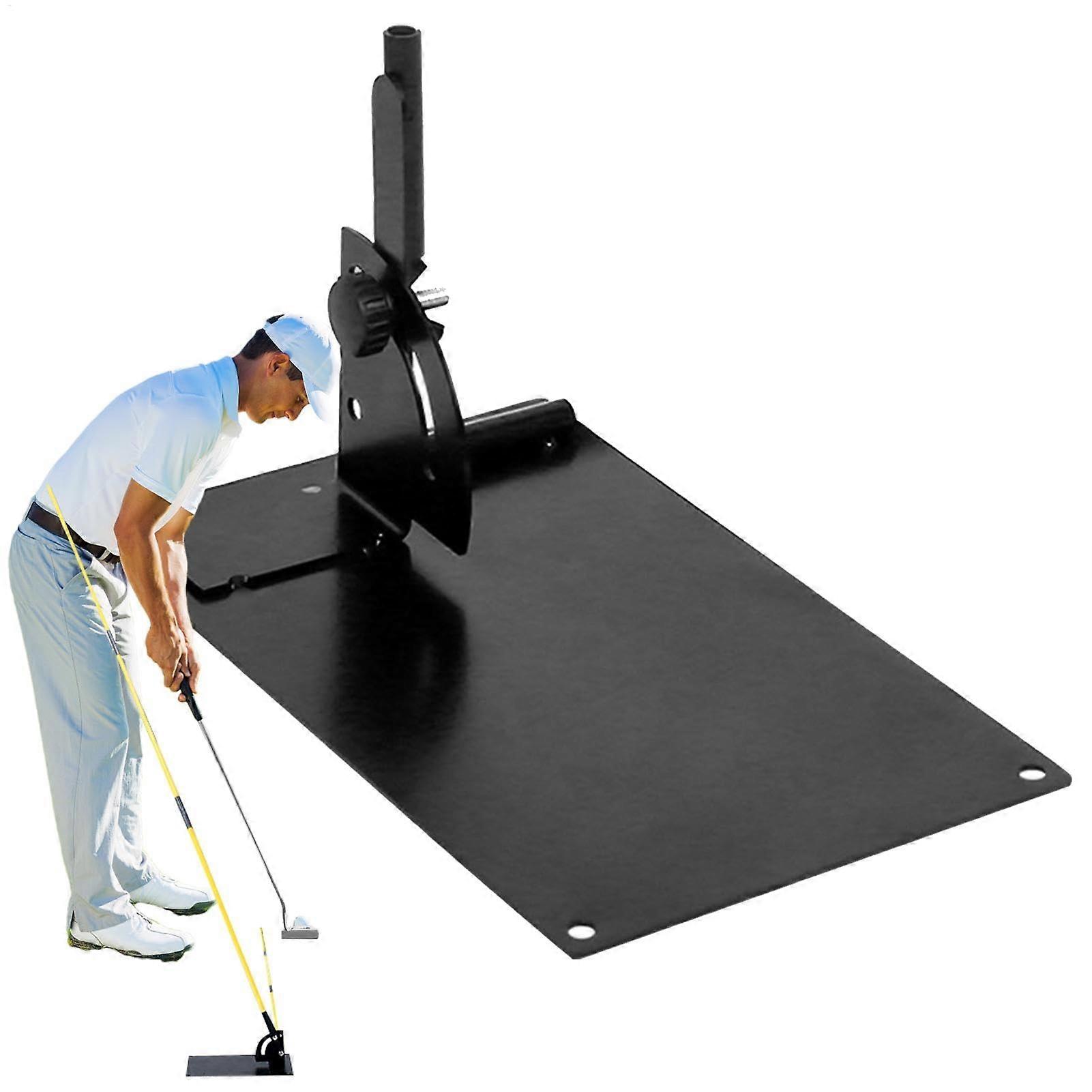 Golf Club Alignment Todyder, Club Alignment Holder Swing Exercise Flat Aircraft Trainer Alignment Staff Practice Plate Swing Aid