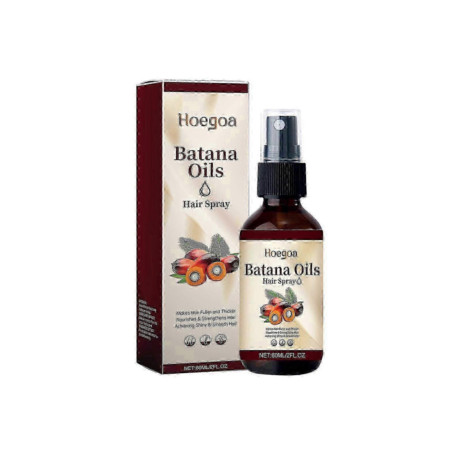 بخاخ Hoegoa للعناية بالشعر Batana Herbal Essence بخاخ ترطيب وتنعيم الشعر