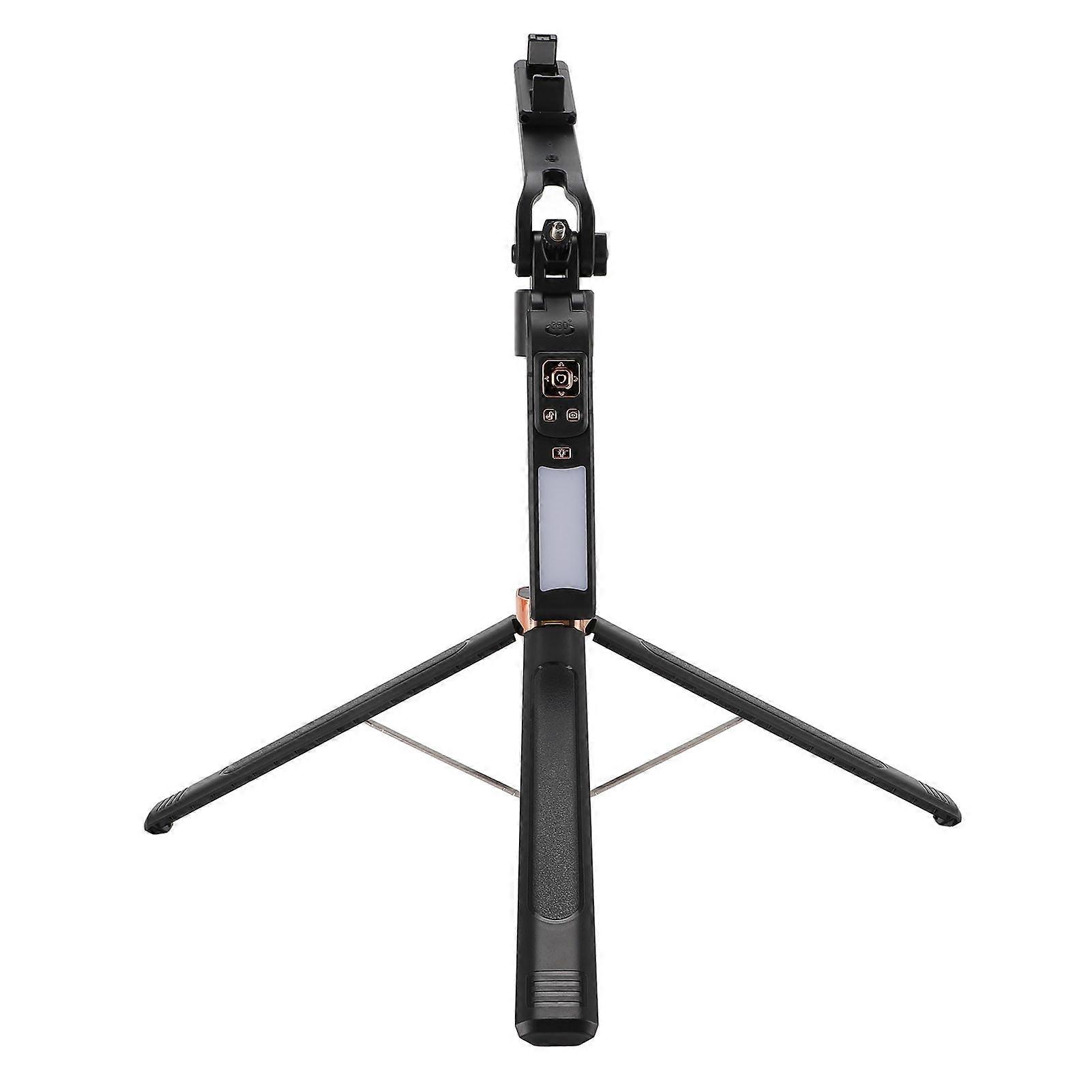 Auto Face Tracking Stabilizer for Smartphone Camera 5.9FT Extendable Phone Holder Quadrupod with Remote Control Fill Light for Selfie Vlogging 