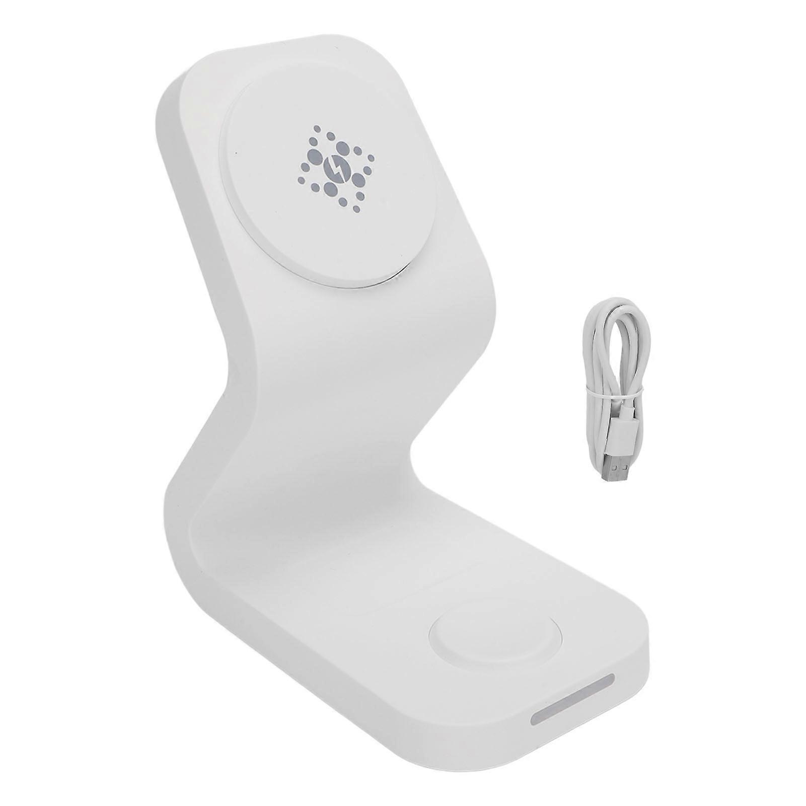 3 in 1 Foldable Wireless Charger for iOS Devices - Fast, Portable, and Magnetic Design