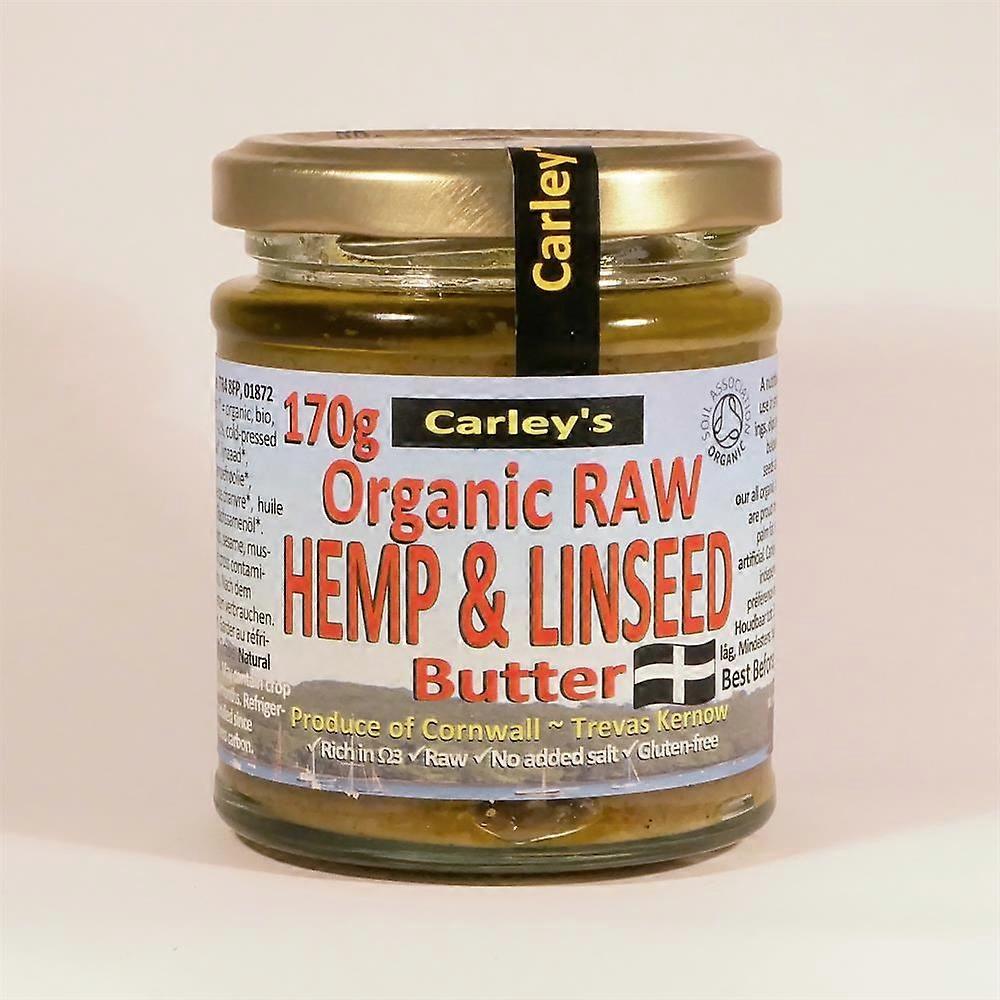 Carley's Organic Raw Hemp and Linseed Butter 170g