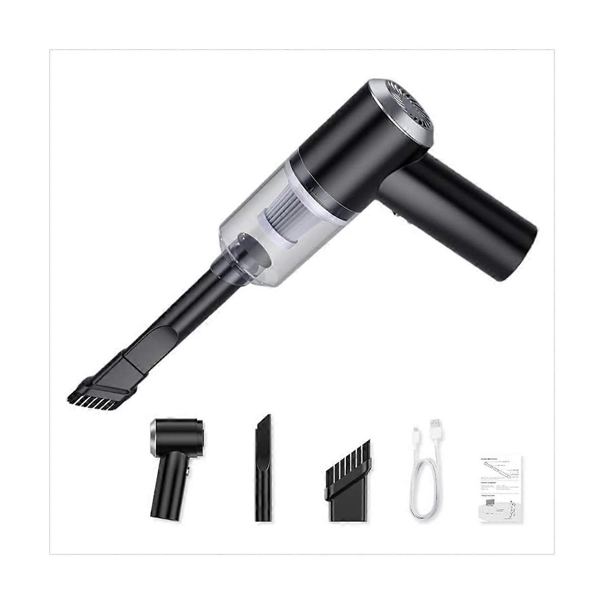 Wireless Handheld Car Vacuum Cleaner Strong Suction, Black