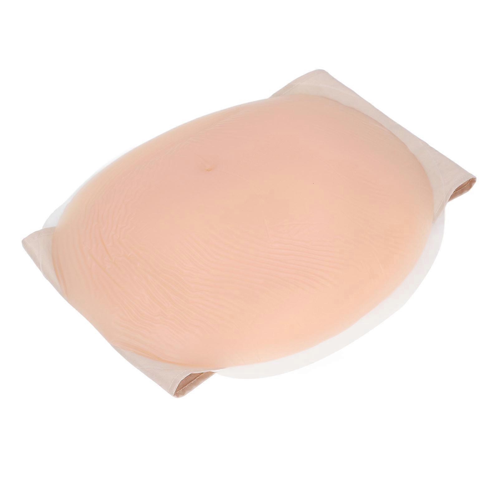 סיליקון תותב בטן משחק תפקידים כותנה מלא מלאכותי בהריון בטן עבור אביזרי סרט 7-8 חודשים XL 