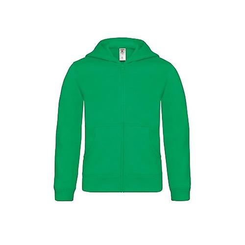 B&C Childrens/Kids Plain Full Zip Hoodie Jacket