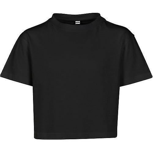 Construir su marca niñas camiseta recortada