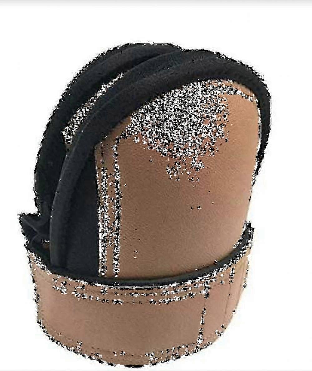 Troxell Usa スーパーソフト レザーヘッド ニーパッド: ラージサイズ (ペアで販売)