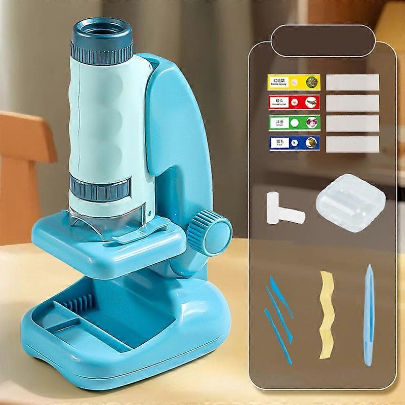 2507 Portable Handheld Microscope with Stand for Kids 180X Magnification STEM Optical Microscope Edu