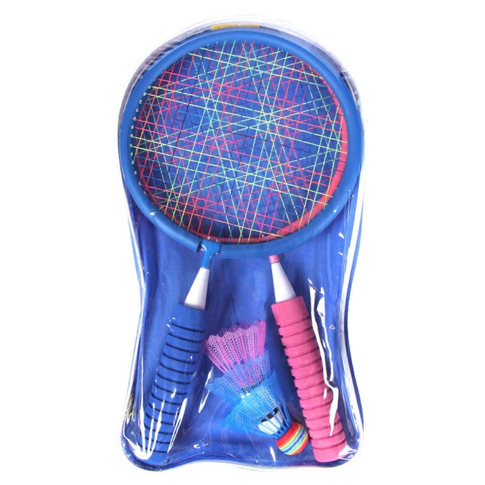 Badminton Set Kids Badminton Racket Set Kids Badminton Racket with 2 Badminton Rackets, 4 Shuttlecocks, 1 Carry Bag mixed
