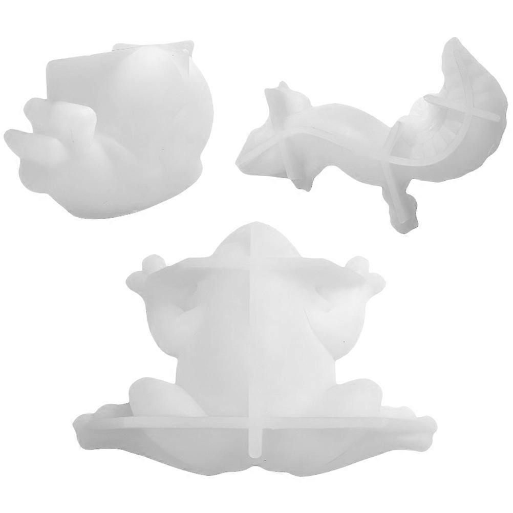 Silicone Animal Mold Set Frog, Lizard & Snail Shapes for DIY Crafts, Durable & Flexible Molds for Creative Home Decor and Unique Figurine Projects