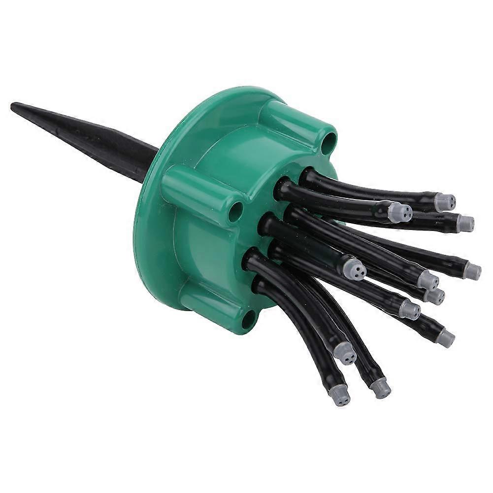 Automatic multihead sprinkler made of ABS plastic, 360degree rotatable garden and agricultural irrigation device, use,
