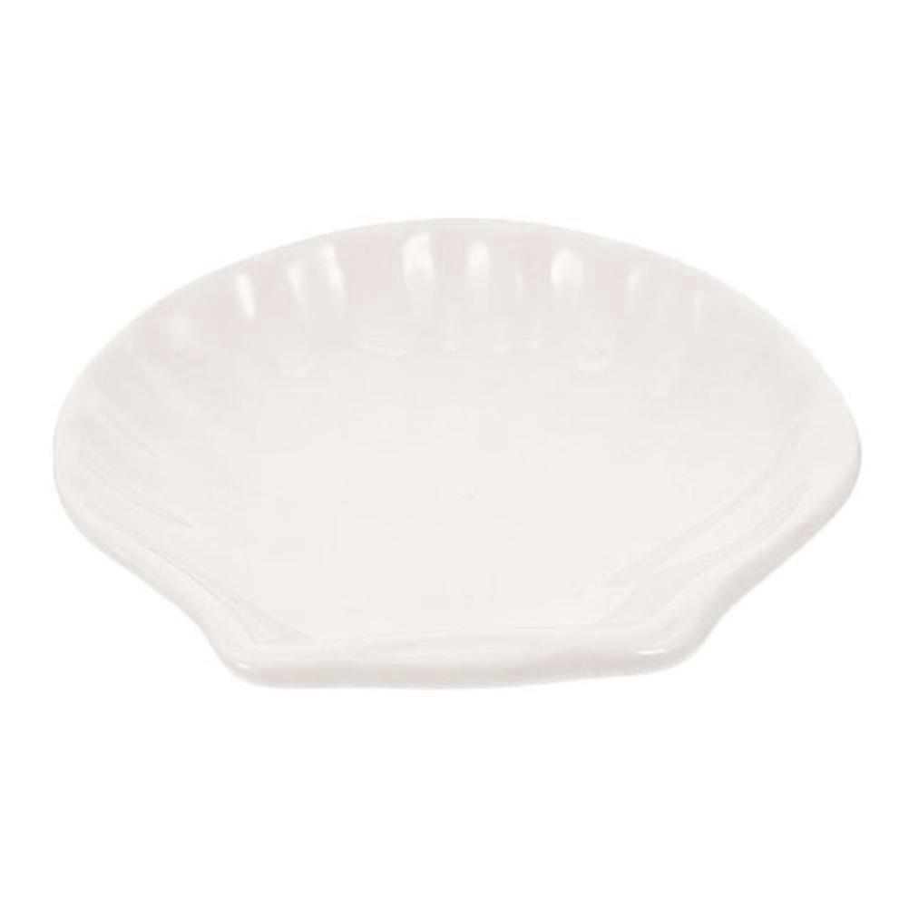 Ceramic Plate, Multi-Purpose Tea Bag Holder for Visual Enjoyment