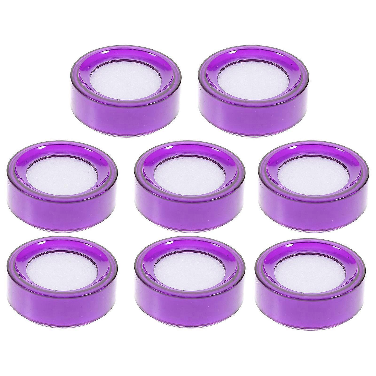 8pcs Finger Moistener Sponge for Cash Counting   Efficient Wet Tool for Bank Clerks and Accountants, Practical Design, Assorted Colors