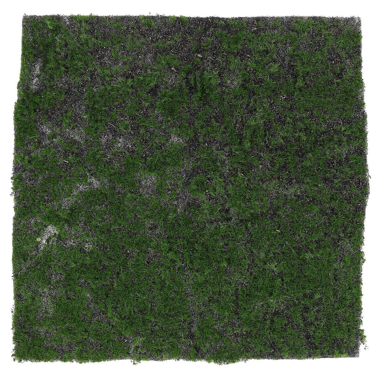 Simulation Moss Mat Artificial Fake Grass Rug for Decoration Green
