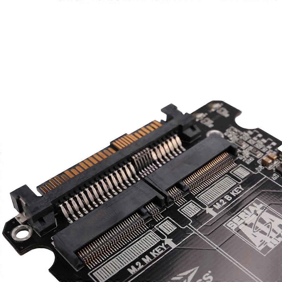2 in 1 M.2 NVMe SATA U2PCB M.2 NVME SSD Key M Key B SSD to U.2