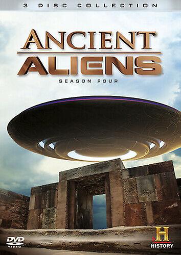 Ancient Aliens Season 4 DVD (2014) Erich von Dniken cert E 3 discs - Region 1