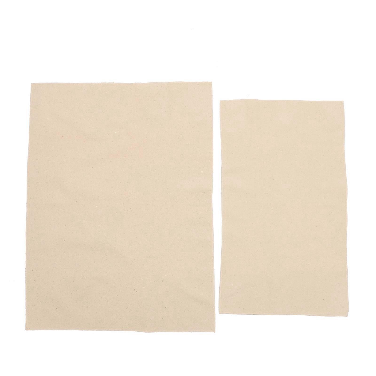 Cloth For Bread Baking Multi Function Cloth Bread Dough Baking Accessory Beige 75x45cm Home Users Professional Bakers 2Set