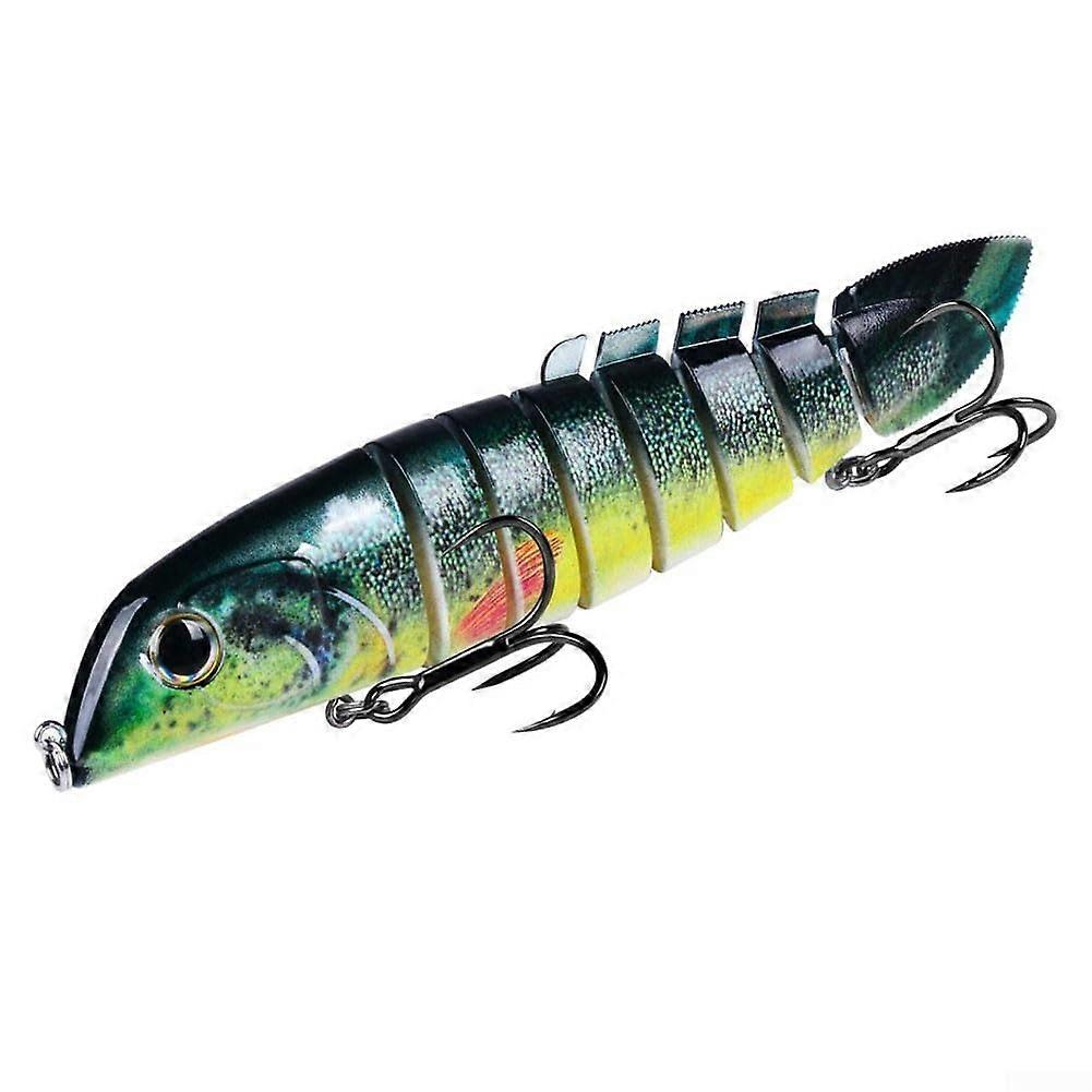 A must for anglers, 16 x 5 cm, multipart fishing lure, made of durable ABS material (B)